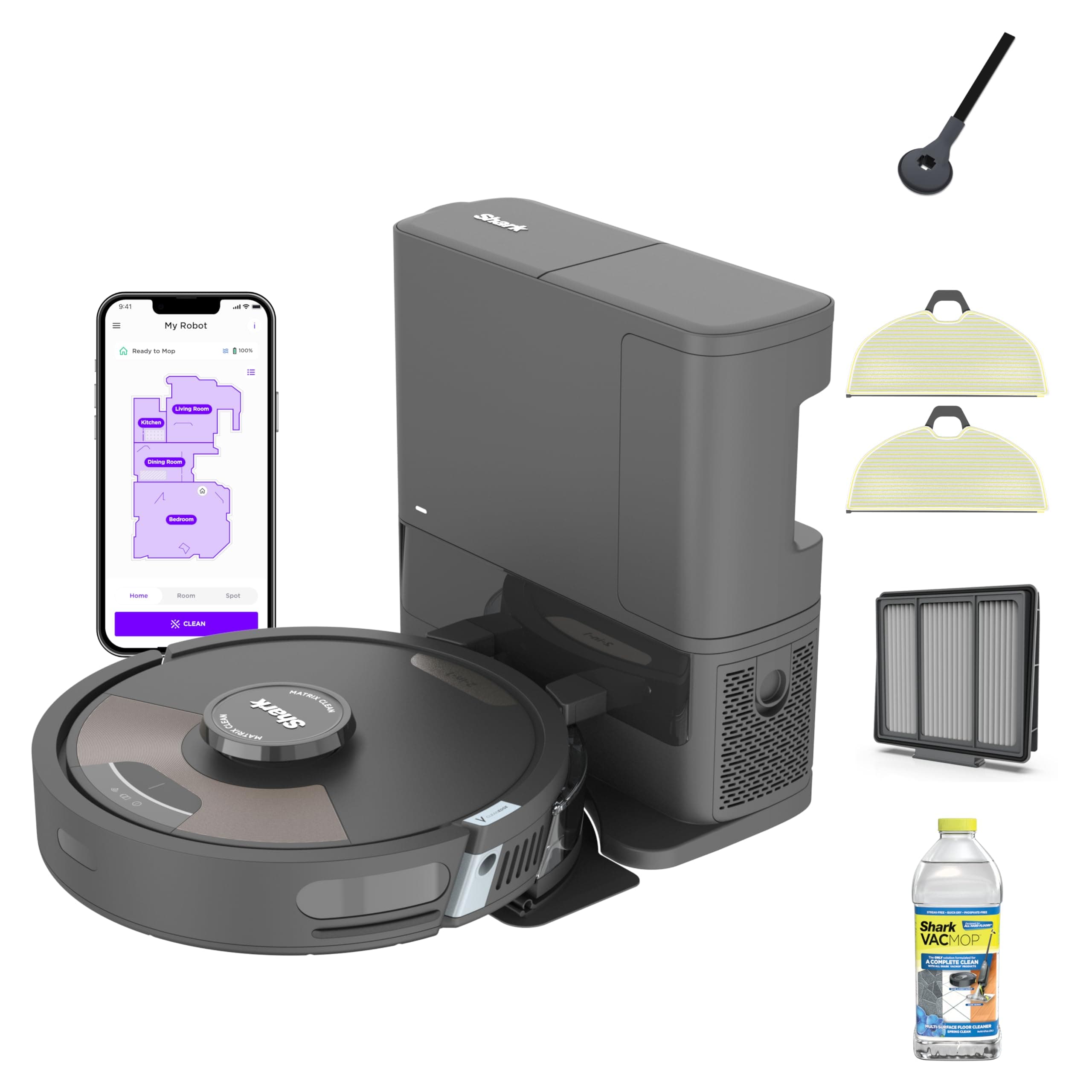 SHARK Matrix Plus 2 in 1 Robot Vacuum Mop
