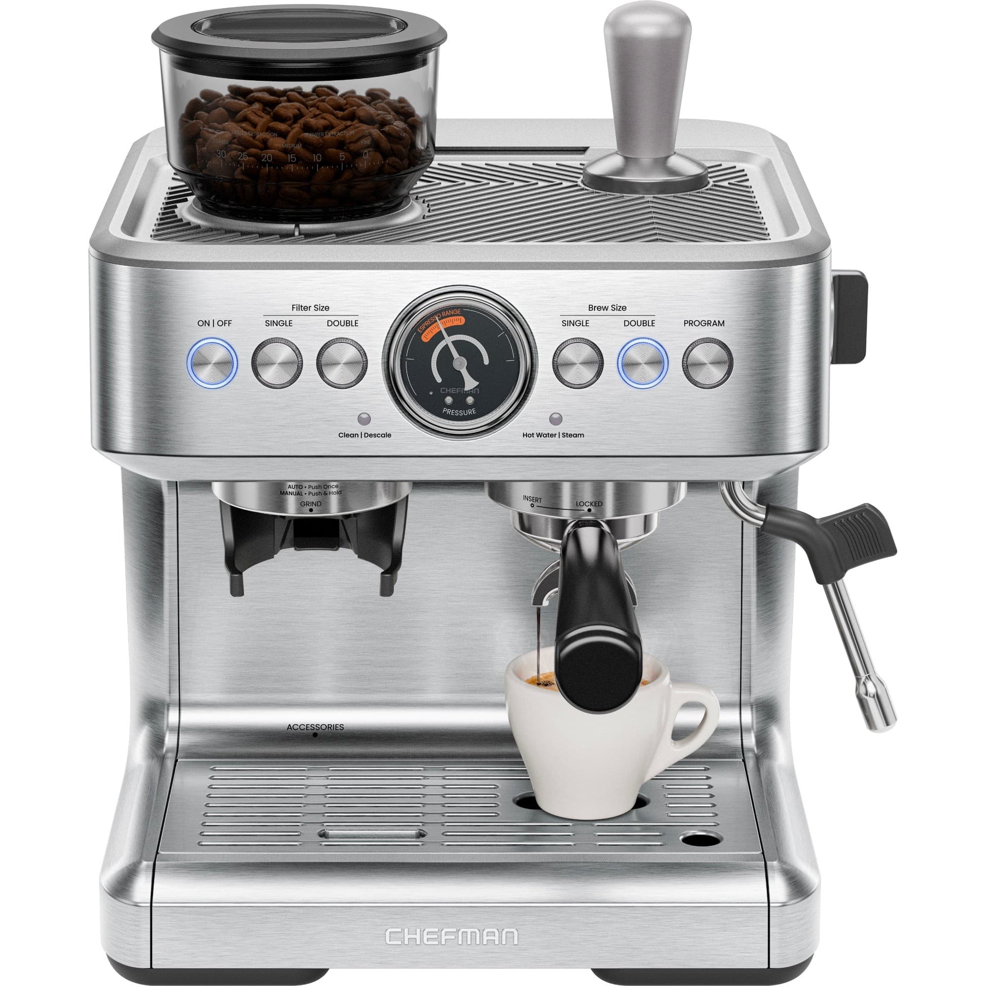 CHEFMAN Crema Supreme Espresso Machine photo 3